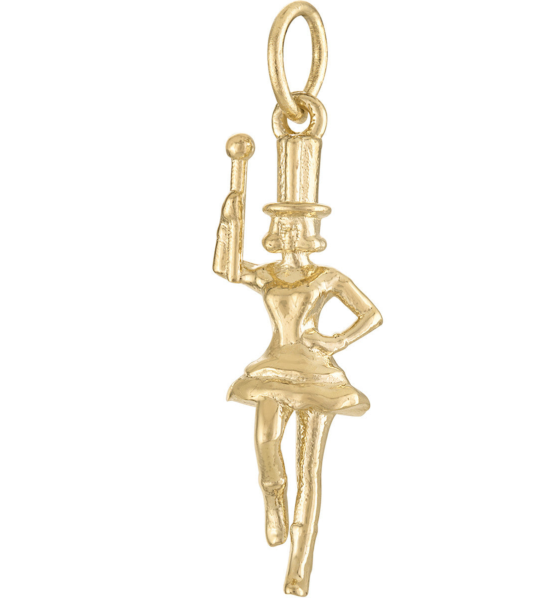 Drum Majorette 14K Gold Charm